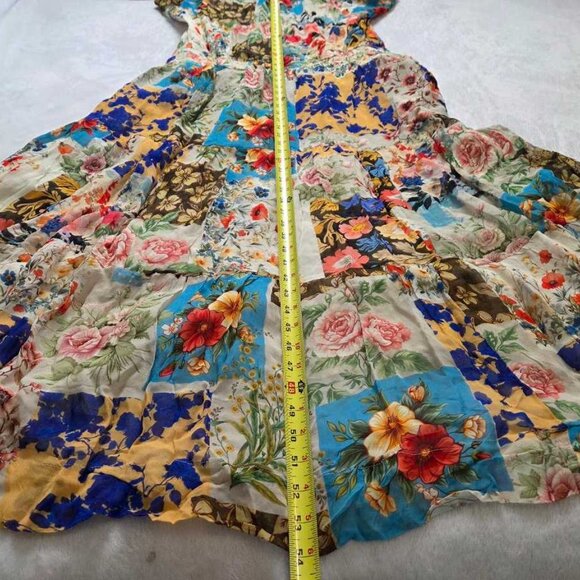 New Plus 2X By Anthropologie The Somerset maxi dress long sleeve chiffon edition - Picture 11 of 11